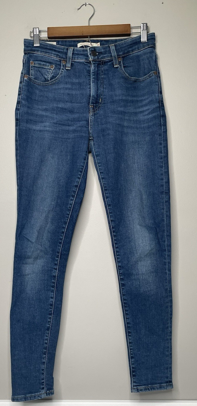 Levi’s 721 High Rise Skinny Jeans Women’s 26 Blue Stretch Denim Medium Wash
